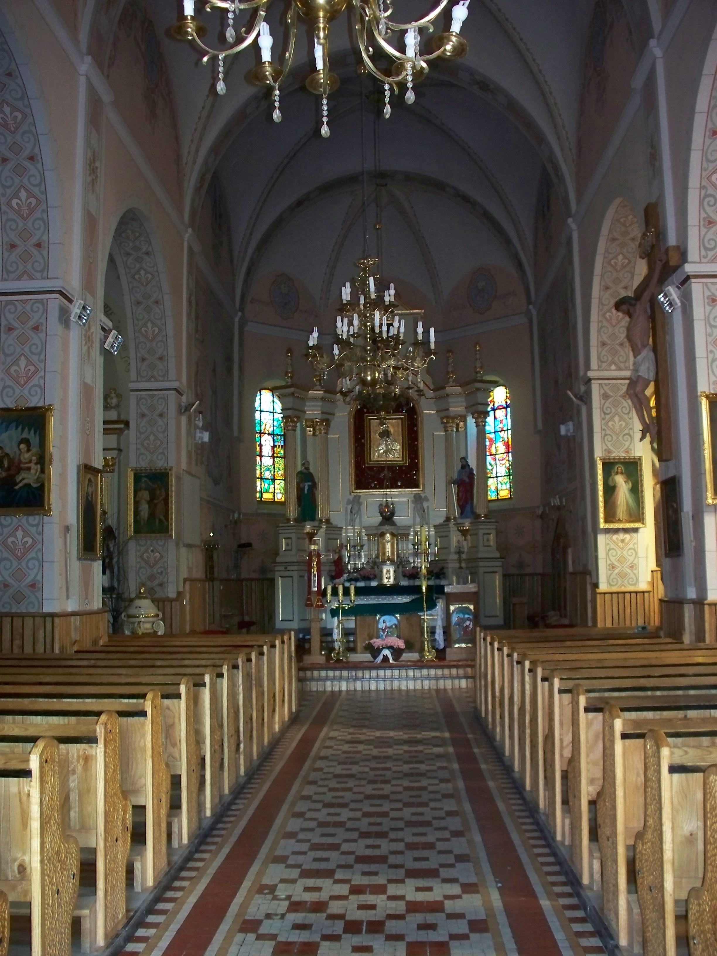 Widok współczesny parafii